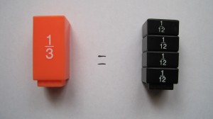 comprendre les fractions en manipulant, en comparant